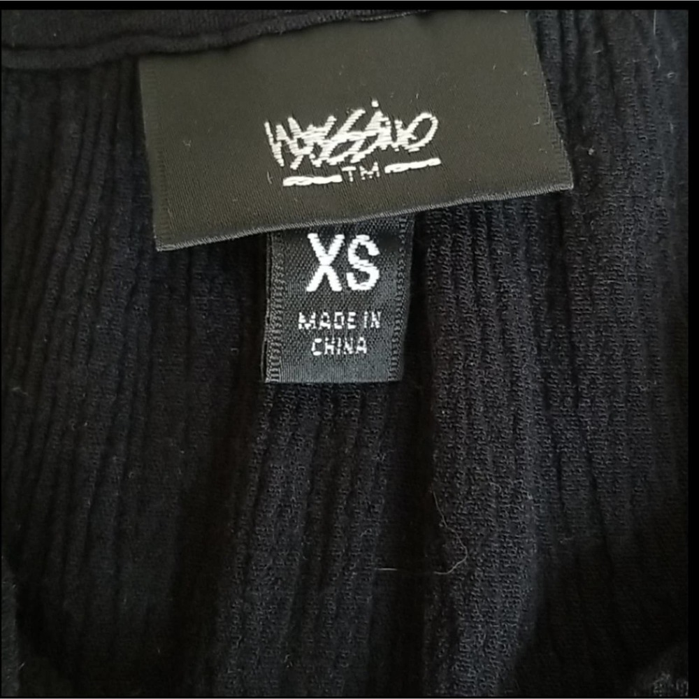 Mossimo Black Long Sleeve Bobo Type Top - Picture 6 of 8